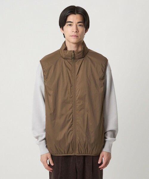 green label relaxing / グリーンレーベル リラクシング その他アウター | 【別注】＜DAIWA＞PERTEX スタンドネック ベスト | 詳細12