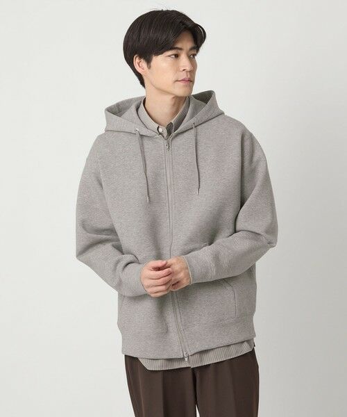 green label relaxing / グリーンレーベル リラクシング スウェット | ダンボール ジップ パーカー フーディー | 詳細1
