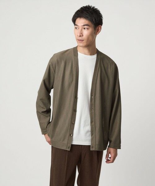 green label relaxing / グリーンレーベル リラクシング カーディガン・ボレロ | トリコット カーディガン | 詳細10