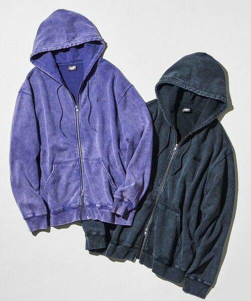 green label relaxing / グリーンレーベル リラクシング パーカー | 【別注】＜SCREEN STARS＞GLR フェード スウェット フルジップ フーディー パーカー | 詳細2