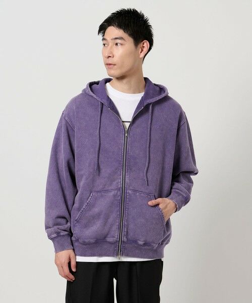 green label relaxing/グリーンレーベル リラクシング 【別注】<SCREEN STARS>GLR フェード スウェット フルジップ フーディー パーカー PURPLE XL green label relaxing/グリーンレーベル リラクシング 【別注】<SCREEN STARS>GLR フェード スウェット フルジップ フーディー パーカー PURPLE XL