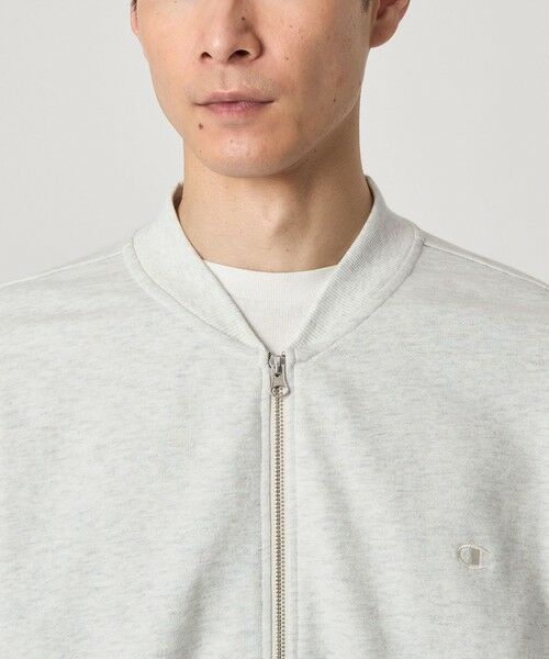 green label relaxing / グリーンレーベル リラクシング カーディガン・ボレロ | 【別注】＜Champion＞スウェット ジップ リブ ブルゾン | 詳細10