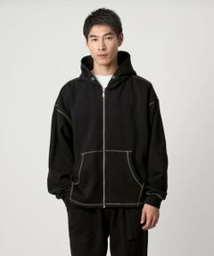 green label relaxing / グリーンレーベル リラクシング パーカー | 【WEB限定】＜GLR or＞ドロスト スウェット ジップ パーカー