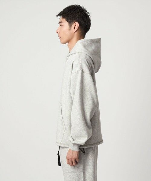 green label relaxing / グリーンレーベル リラクシング パーカー | 【WEB限定】＜GLR or＞ドロスト スウェット ジップ パーカー | 詳細9