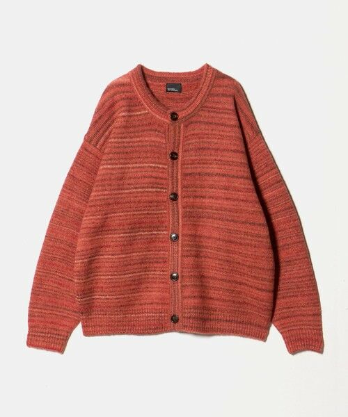 green label relaxing / グリーンレーベル リラクシング カーディガン・ボレロ | 【WEB限定】＜GLR or＞カスリ風 クルーネック カーディガン | 詳細2