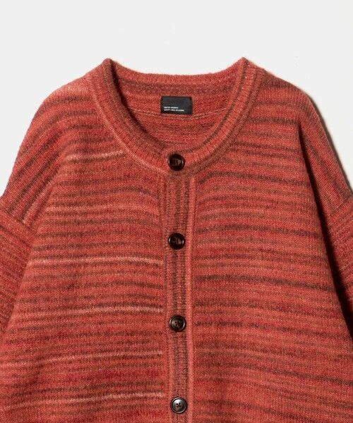 green label relaxing / グリーンレーベル リラクシング カーディガン・ボレロ | 【WEB限定】＜GLR or＞カスリ風 クルーネック カーディガン | 詳細4