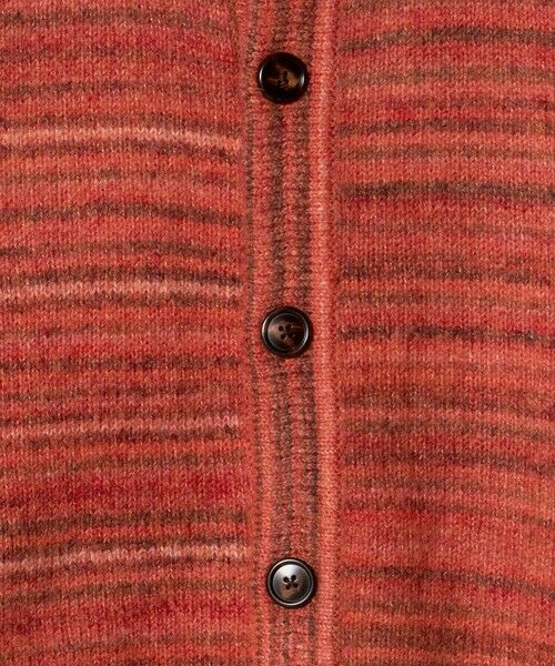 green label relaxing / グリーンレーベル リラクシング カーディガン・ボレロ | 【WEB限定】＜GLR or＞カスリ風 クルーネック カーディガン | 詳細5