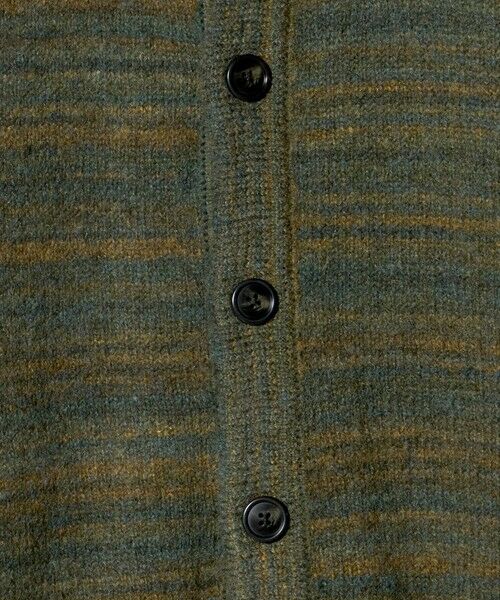 green label relaxing / グリーンレーベル リラクシング カーディガン・ボレロ | 【WEB限定】＜GLR or＞カスリ風 クルーネック カーディガン | 詳細14