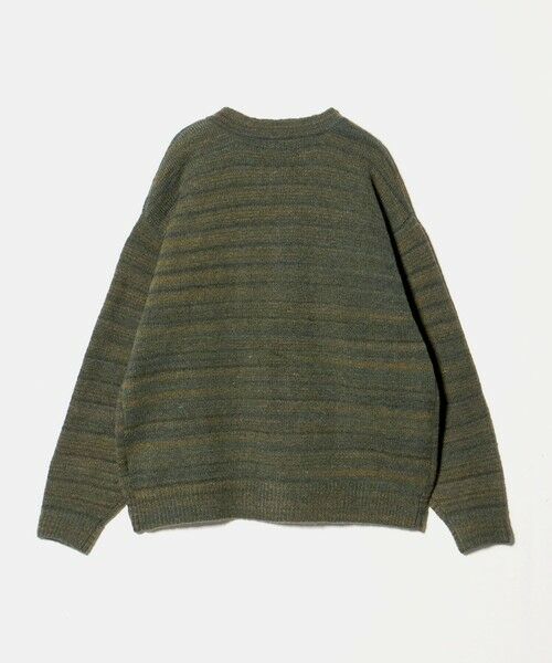 green label relaxing / グリーンレーベル リラクシング カーディガン・ボレロ | 【WEB限定】＜GLR or＞カスリ風 クルーネック カーディガン | 詳細11