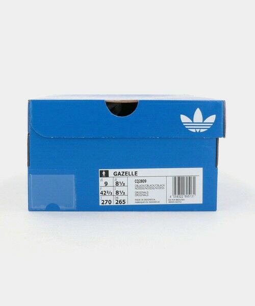 green label relaxing / グリーンレーベル リラクシング スニーカー | <adidas Originals>ガゼル ブラック スニーカー | 詳細11