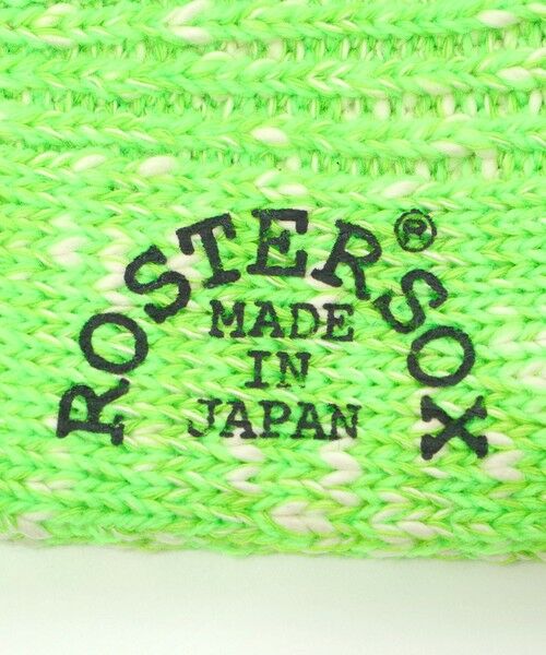 green label relaxing / グリーンレーベル リラクシング ソックス | ＜ROSTER SOX＞ビッグ スラブ リブソックス | 詳細5
