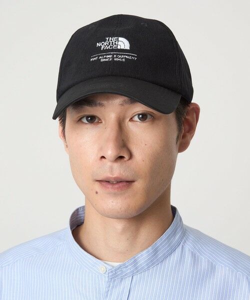 green label relaxing/グリーンレーベル リラクシング <THE NORTH FACE>バレー コーデュロイ キャップ BLACK FREE green label relaxing/グリーンレーベル リラクシング <THE NORTH FACE>バレー コーデュロイ キャップ BLACK FREE