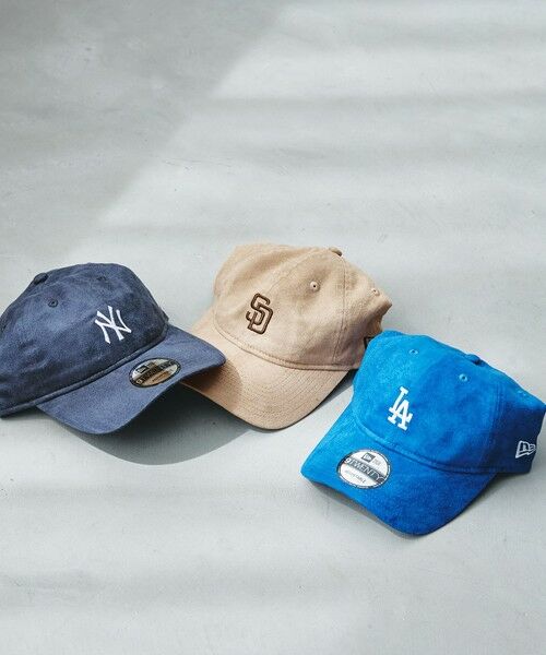 green label relaxing/グリーンレーベル リラクシング 【別注】<NEW ERA>9TWENTY スエードライク キャップ LT. BLUE FREE green label relaxing/グリーンレーベル リラクシング 【別注】<NEW ERA>9TWENTY スエードライク キャップ LT. BLUE FREE