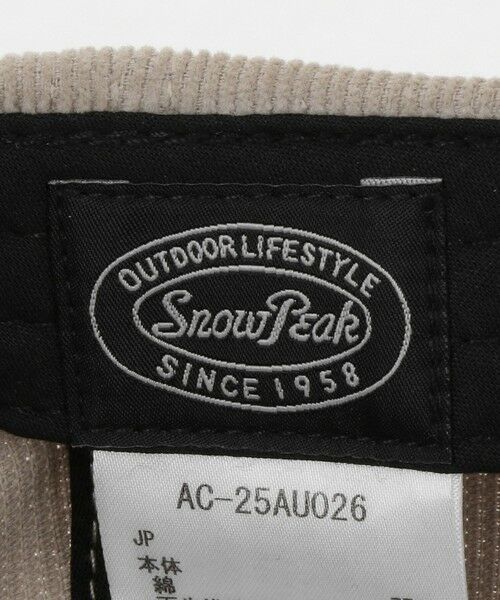 green label relaxing / グリーンレーベル リラクシング キャップ | ＜snow peak＞コーデュロイ キャップ | 詳細17