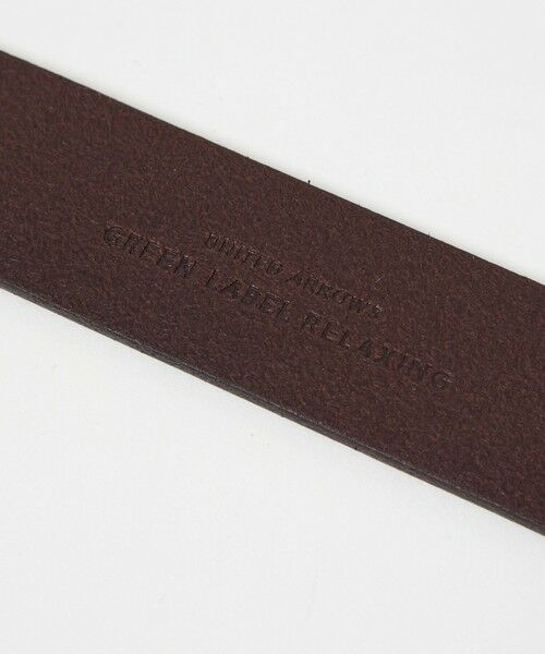 green label relaxing / グリーンレーベル リラクシング ベルト・サスペンダー | GLR レザー 30mm GIベルト | 詳細6