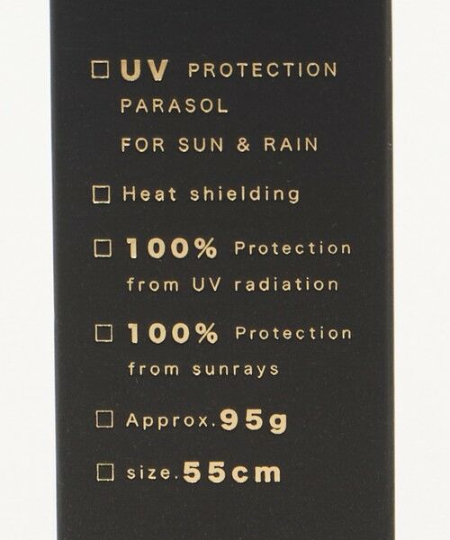 green label relaxing / グリーンレーベル リラクシング 傘 | ＜Wpc.＞go-koh GO002 折りたたみ傘 / 晴雨兼用 / レイン / 日傘 | 詳細10