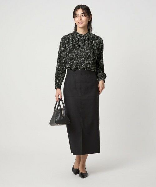 green label relaxing / グリーンレーベル リラクシング シャツ・ブラウス | シアー フロント ヨーク ブラウス マシンウォッシャブル UVカット | 詳細3