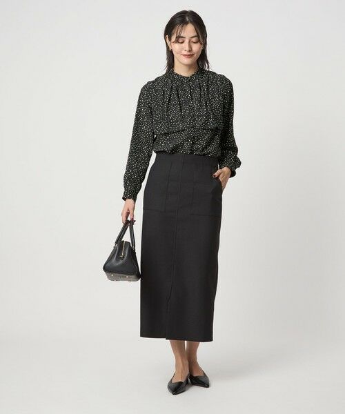 green label relaxing / グリーンレーベル リラクシング シャツ・ブラウス | シアー フロント ヨーク ブラウス マシンウォッシャブル UVカット | 詳細4