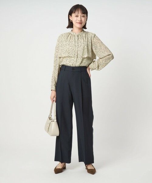 green label relaxing / グリーンレーベル リラクシング シャツ・ブラウス | シアー フロント ヨーク ブラウス マシンウォッシャブル UVカット | 詳細18