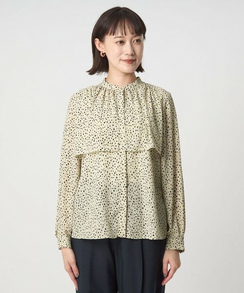 green label relaxing / グリーンレーベル リラクシング シャツ・ブラウス | シアー フロント ヨーク ブラウス マシンウォッシャブル UVカット | 詳細19