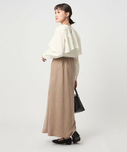 green label relaxing / グリーンレーベル リラクシング シャツ・ブラウス | ケープ ロングスリーブ ブラウス | 詳細3