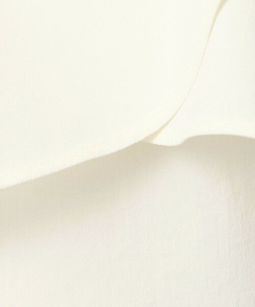 green label relaxing / グリーンレーベル リラクシング シャツ・ブラウス | ケープ ロングスリーブ ブラウス | 詳細4