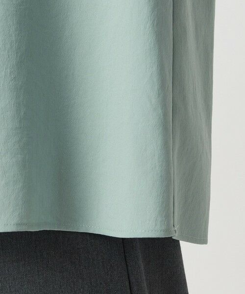 green label relaxing / グリーンレーベル リラクシング シャツ・ブラウス | ケープ ロングスリーブ ブラウス | 詳細13