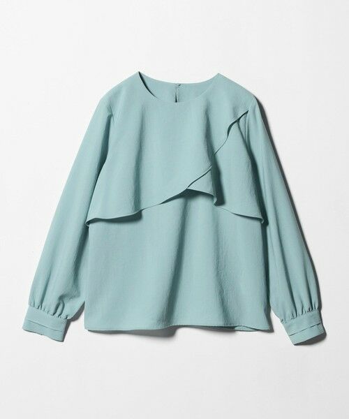 green label relaxing / グリーンレーベル リラクシング シャツ・ブラウス | ケープ ロングスリーブ ブラウス | 詳細16