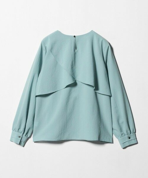 green label relaxing / グリーンレーベル リラクシング シャツ・ブラウス | ケープ ロングスリーブ ブラウス | 詳細17