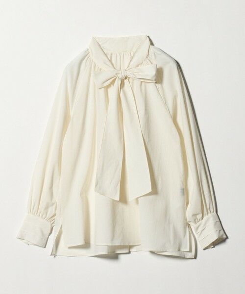 green label relaxing / グリーンレーベル リラクシング シャツ・ブラウス | ボウタイ ギャザー ブラウス | 詳細5