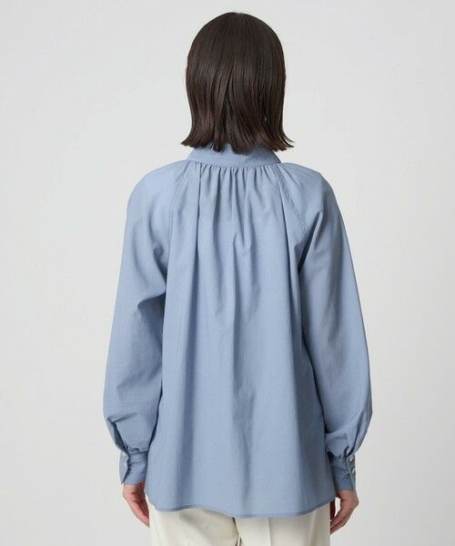 green label relaxing / グリーンレーベル リラクシング シャツ・ブラウス | ボウタイ ギャザー ブラウス | 詳細20