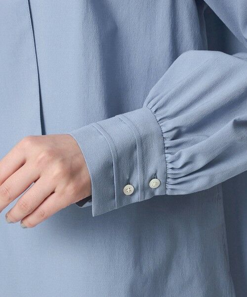 green label relaxing / グリーンレーベル リラクシング シャツ・ブラウス | ボウタイ ギャザー ブラウス | 詳細22