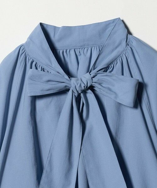 green label relaxing / グリーンレーベル リラクシング シャツ・ブラウス | ボウタイ ギャザー ブラウス | 詳細27