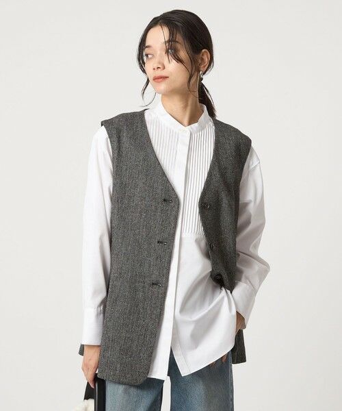 green label relaxing / グリーンレーベル リラクシング シャツ・ブラウス | ピンタック シャツ | 詳細1