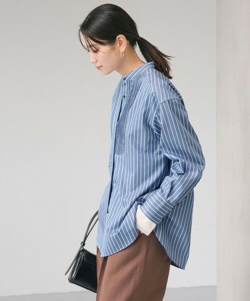 green label relaxing / グリーンレーベル リラクシング シャツ・ブラウス | ピンタック シャツ | 詳細8