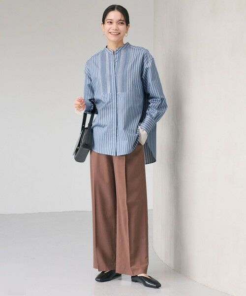 green label relaxing / グリーンレーベル リラクシング シャツ・ブラウス | ピンタック シャツ | 詳細9