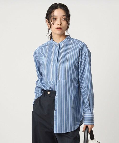 green label relaxing / グリーンレーベル リラクシング シャツ・ブラウス | ピンタック シャツ | 詳細10