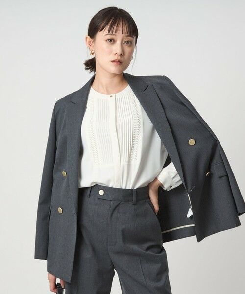 green label relaxing / グリーンレーベル リラクシング シャツ・ブラウス | ヤバネタック ロングスリーブ シャツ | 詳細2