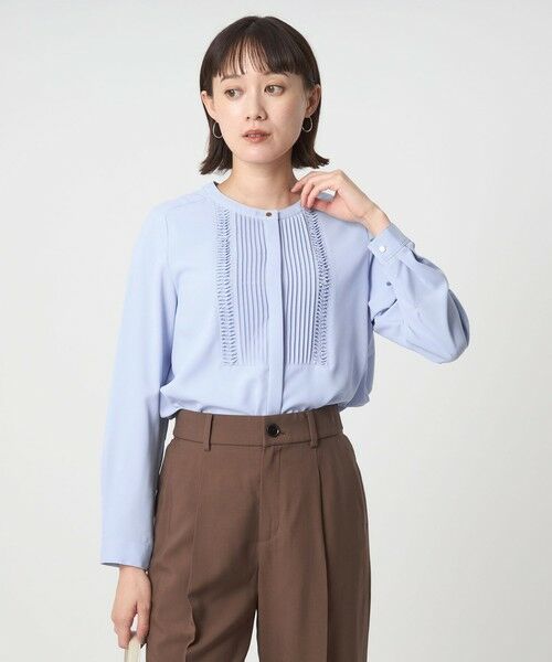 green label relaxing / グリーンレーベル リラクシング シャツ・ブラウス | ヤバネタック ロングスリーブ シャツ | 詳細17