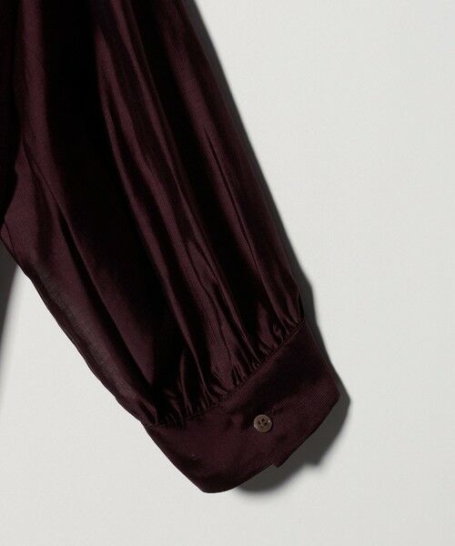 green label relaxing / グリーンレーベル リラクシング シャツ・ブラウス | フロントネック フリル ブラウス | 詳細19