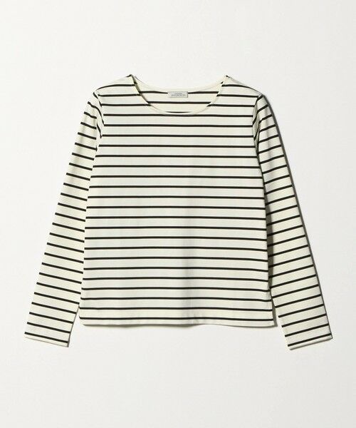 green label relaxing / グリーンレーベル リラクシング カットソー | ブライト ボーダー ロングスリーブ カットソー | 詳細4