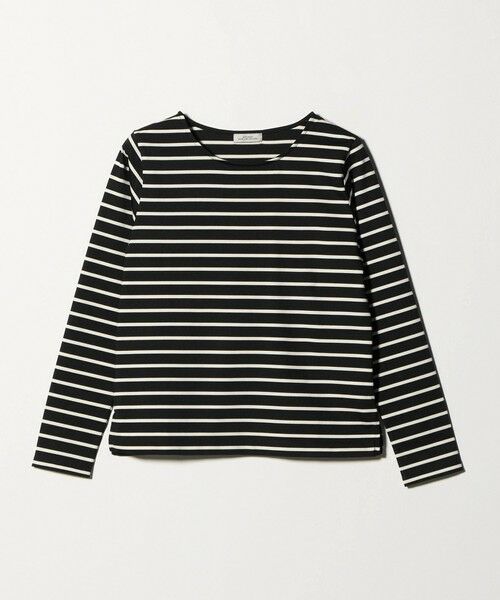 green label relaxing / グリーンレーベル リラクシング カットソー | ブライト ボーダー ロングスリーブ カットソー | 詳細11