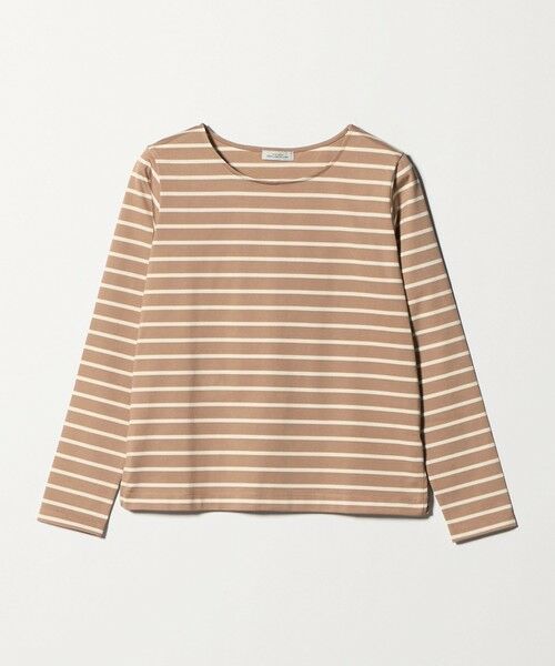 green label relaxing / グリーンレーベル リラクシング カットソー | ブライト ボーダー ロングスリーブ カットソー | 詳細22