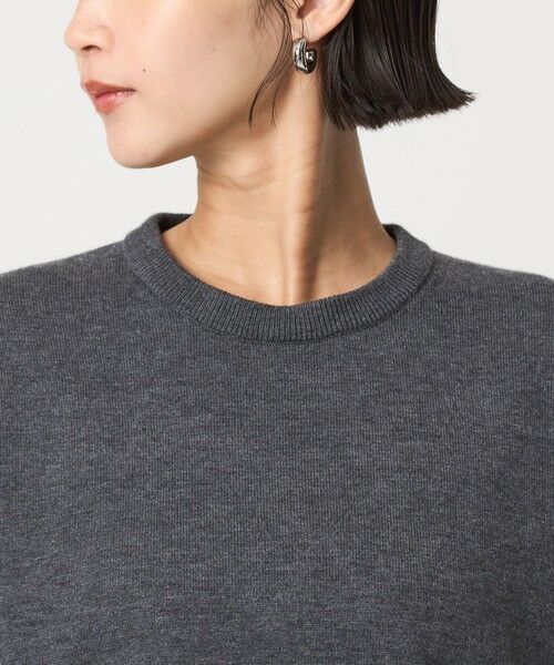 green label relaxing / グリーンレーベル リラクシング ニット・セーター | ベロア エリ 2WAY ニット プルオーバー ウォッシャブル | 詳細13