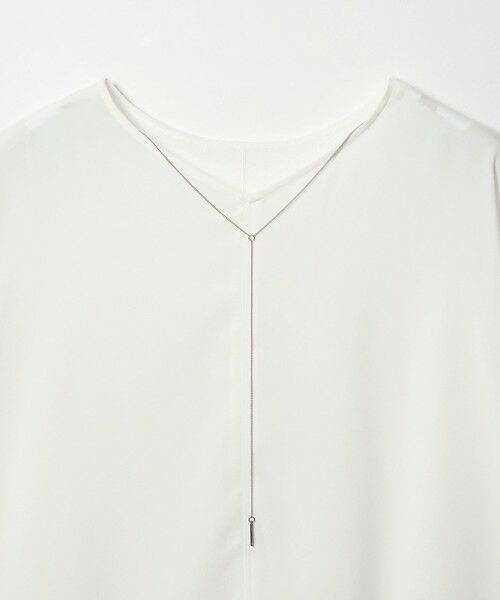 green label relaxing / グリーンレーベル リラクシング ニット・セーター | チャーム付き ドッキング ロングスリーブ プルオーバー ニット | 詳細7