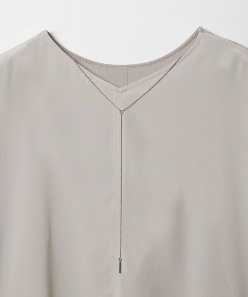 green label relaxing / グリーンレーベル リラクシング ニット・セーター | チャーム付き ドッキング ロングスリーブ プルオーバー ニット | 詳細25