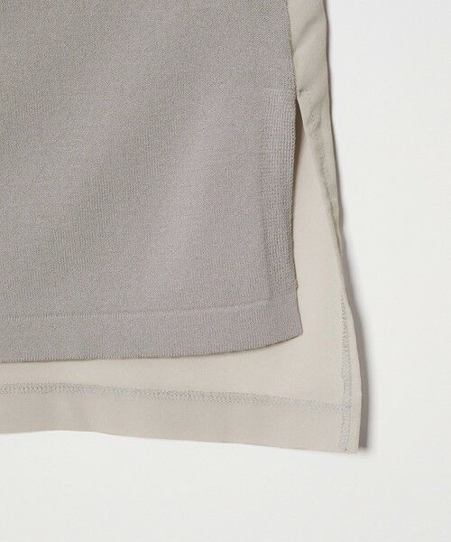 green label relaxing / グリーンレーベル リラクシング ニット・セーター | チャーム付き ドッキング ロングスリーブ プルオーバー ニット | 詳細27