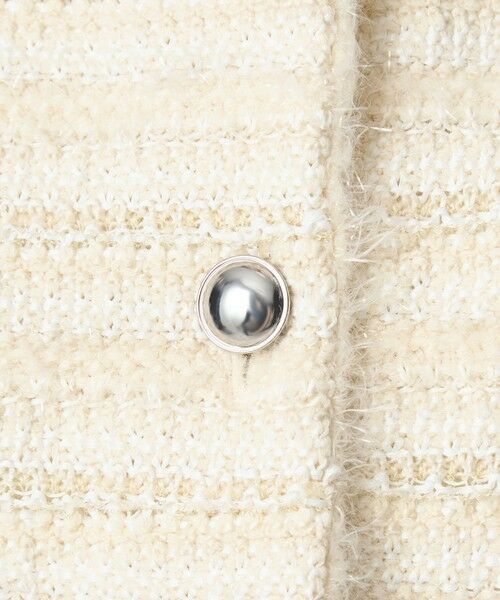 green label relaxing / グリーンレーベル リラクシング ベスト | ミックスツイードライク ニット ジレ ベスト | 詳細12