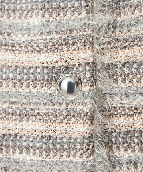 green label relaxing / グリーンレーベル リラクシング ベスト | ミックスツイードライク ニット ジレ ベスト | 詳細23