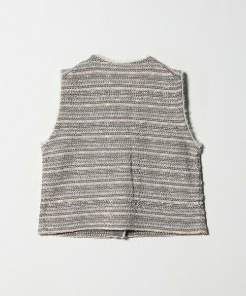 green label relaxing / グリーンレーベル リラクシング ベスト | ミックスツイードライク ニット ジレ ベスト | 詳細25